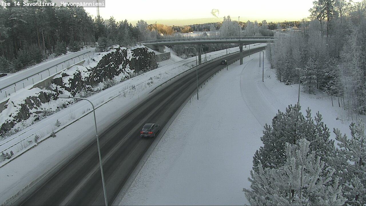 Kelikamerat Kuva Tie 14 Savonlinna, Hevonpäänniemi, Savonlinna, Etelä-Savo