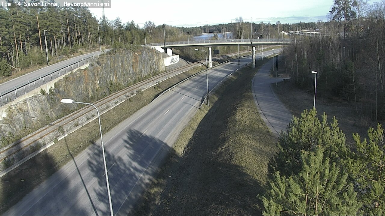 Kelikamerat Kuva Tie 14 Savonlinna, Hevonpäänniemi, Savonlinna, Etelä-Savo