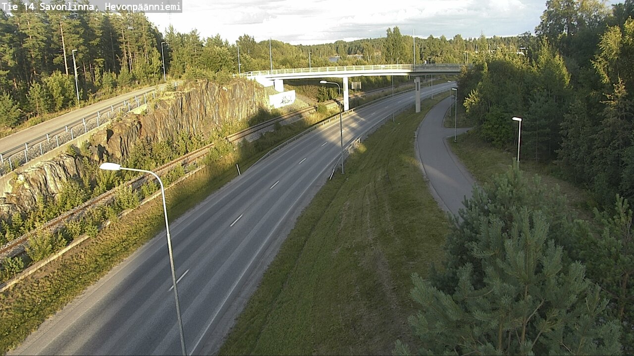 Kelikamerat Kuva Tie 14 Savonlinna, Hevonpäänniemi, Savonlinna, Etelä-Savo