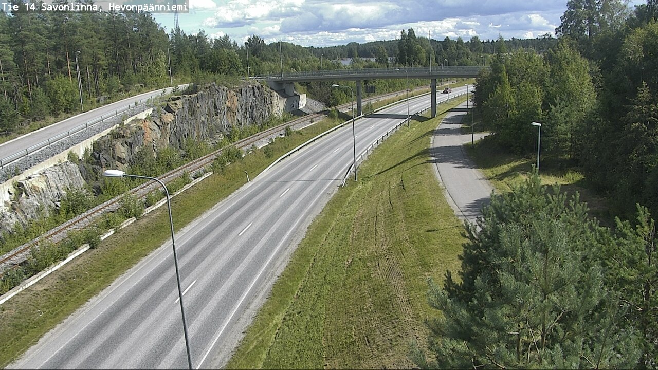 Kelikamerat Kuva Tie 14 Savonlinna, Hevonpäänniemi, Savonlinna, Etelä-Savo