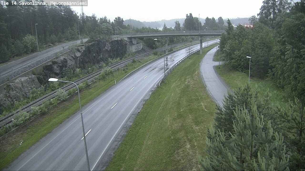 Kelikamerat Kuva Tie 14 Savonlinna, Hevonpäänniemi, Savonlinna, Etelä-Savo