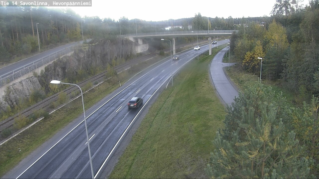 Kelikamerat Kuva Tie 14 Savonlinna, Hevonpäänniemi, Savonlinna, Etelä-Savo