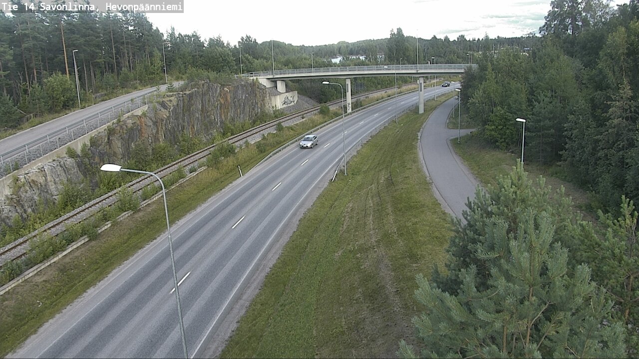 Kelikamerat Kuva Tie 14 Savonlinna, Hevonpäänniemi, Savonlinna, Etelä-Savo