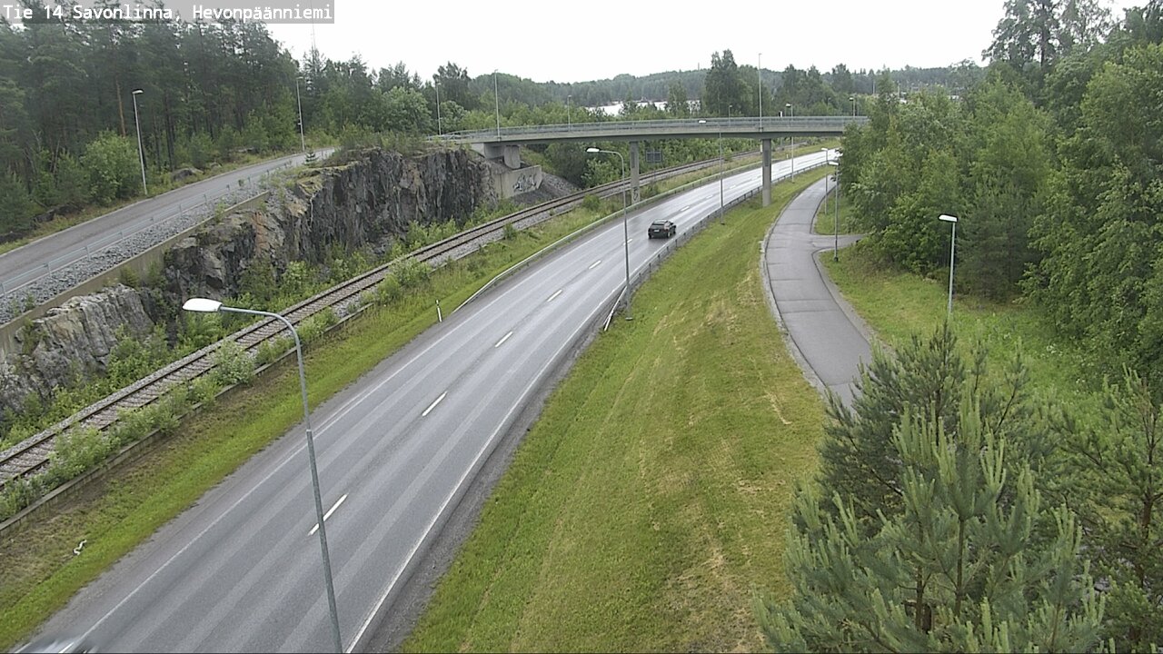 Kelikamerat Kuva Tie 14 Savonlinna, Hevonpäänniemi, Savonlinna, Etelä-Savo