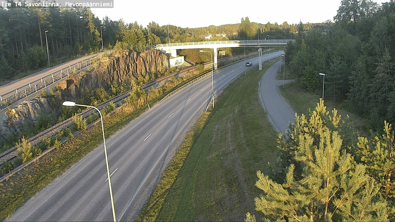 Kelikamerat Kuva Tie 14 Savonlinna, Hevonpäänniemi, Savonlinna, Etelä-Savo