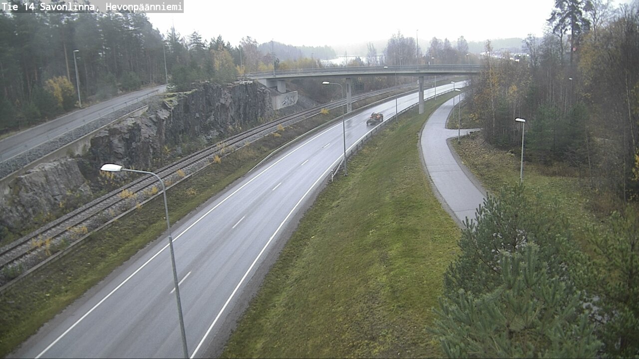 Kelikamerat Kuva Tie 14 Savonlinna, Hevonpäänniemi, Savonlinna, Etelä-Savo