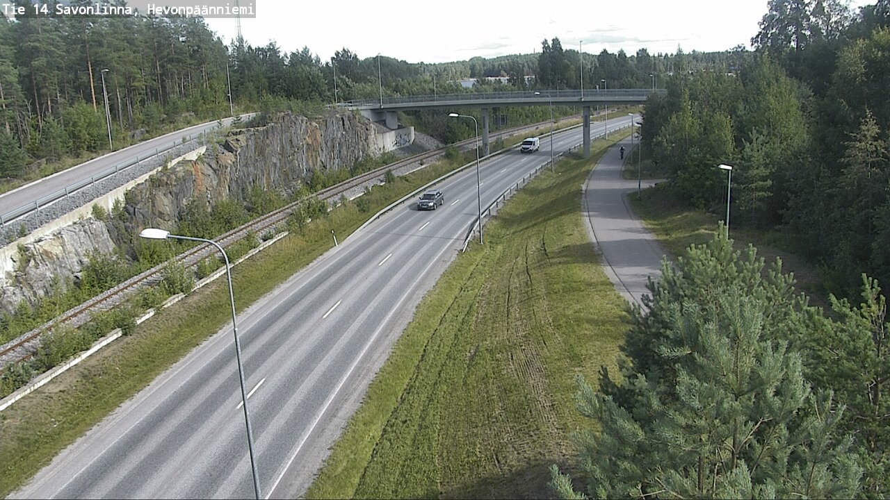 Kelikamerat Kuva Tie 14 Savonlinna, Hevonpäänniemi, Savonlinna, Etelä-Savo