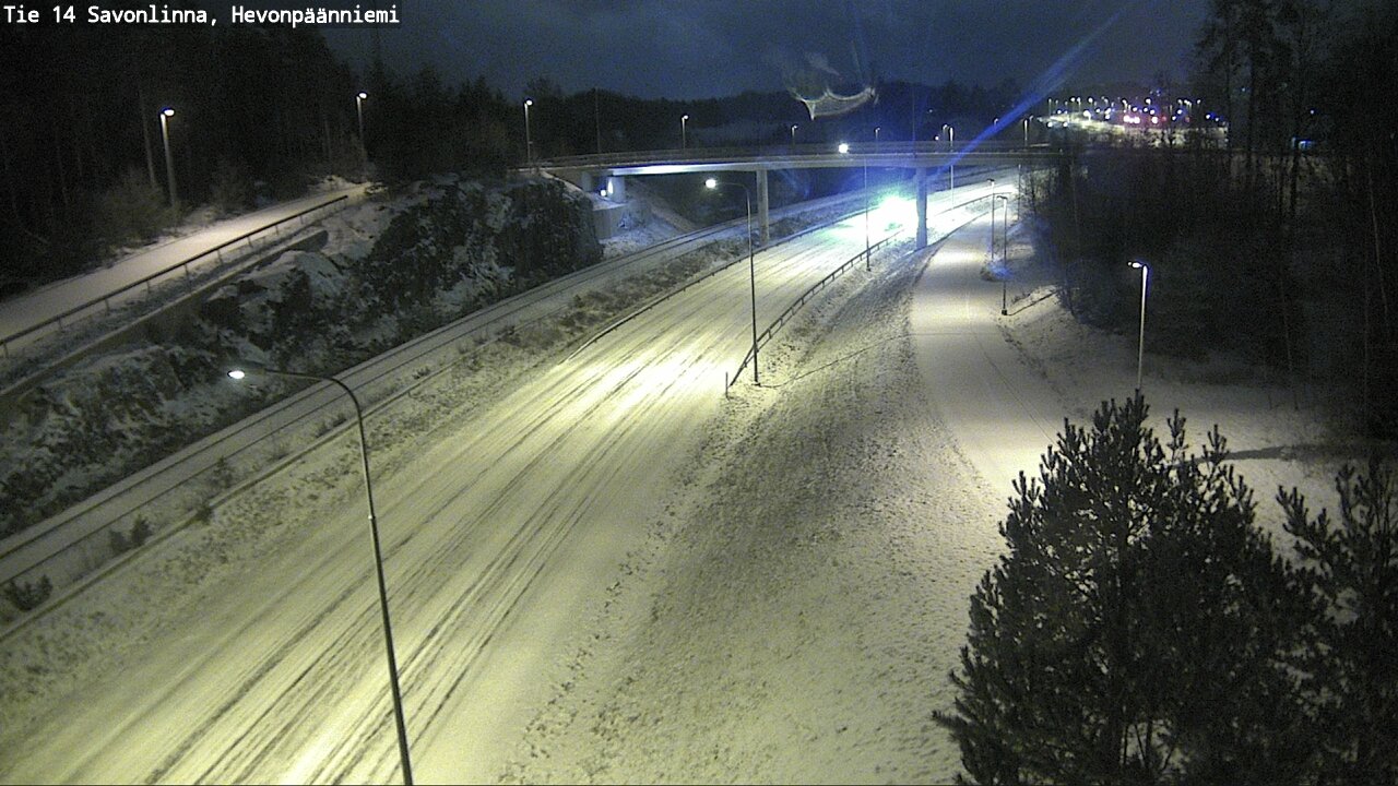 Kelikamerat Kuva Tie 14 Savonlinna, Hevonpäänniemi, Savonlinna, Etelä-Savo