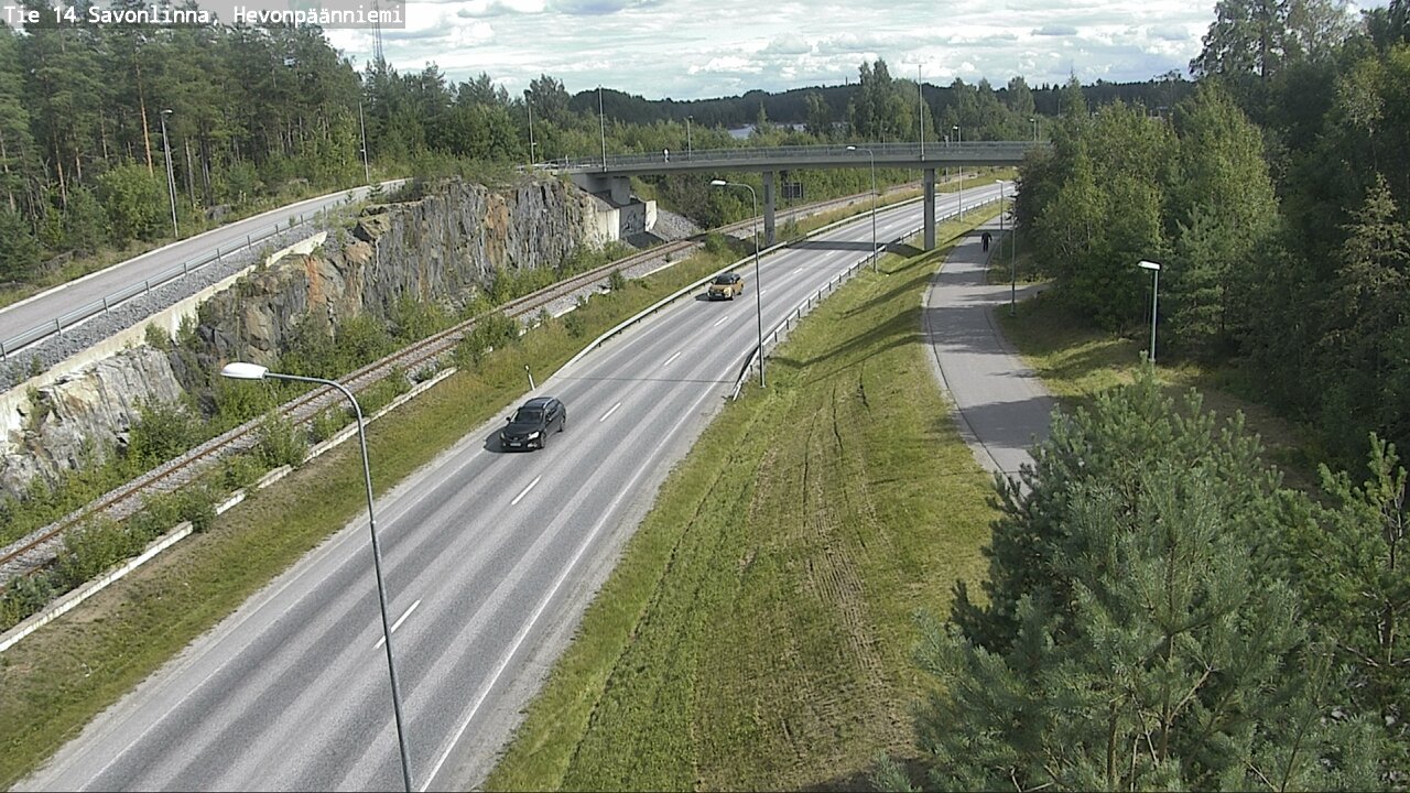 Kelikamerat Kuva Tie 14 Savonlinna, Hevonpäänniemi, Savonlinna, Etelä-Savo