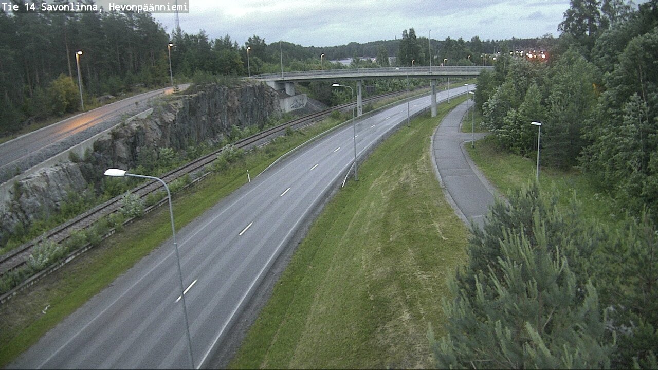 Kelikamerat Kuva Tie 14 Savonlinna, Hevonpäänniemi, Savonlinna, Etelä-Savo