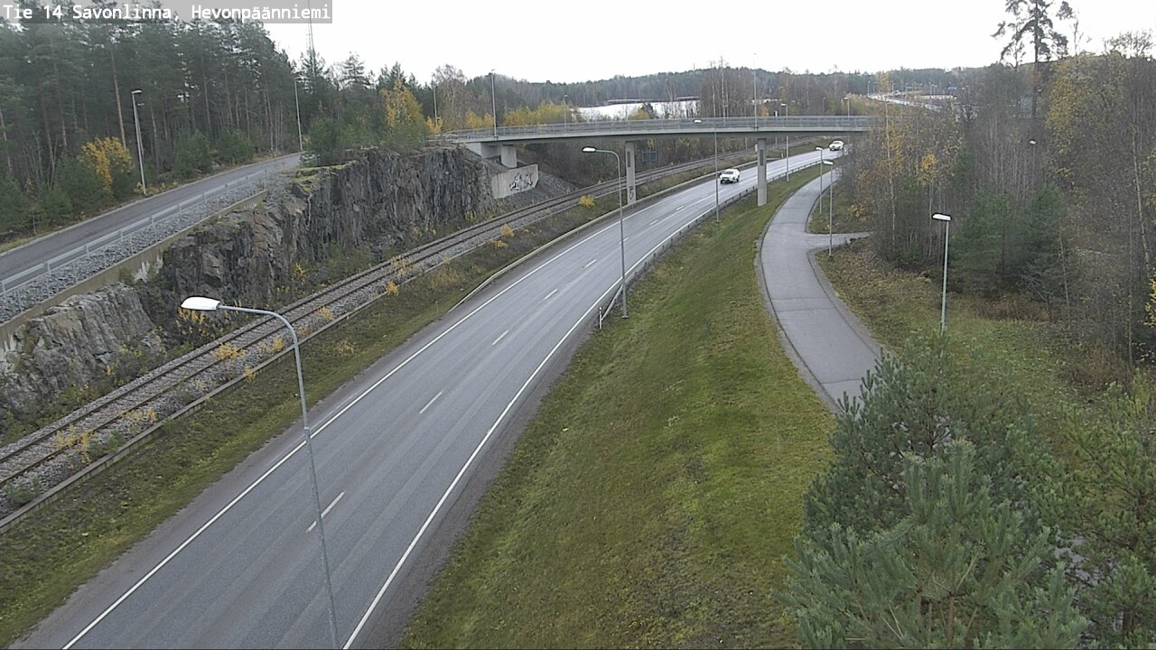 Kelikamerat Kuva Tie 14 Savonlinna, Hevonpäänniemi, Savonlinna, Etelä-Savo