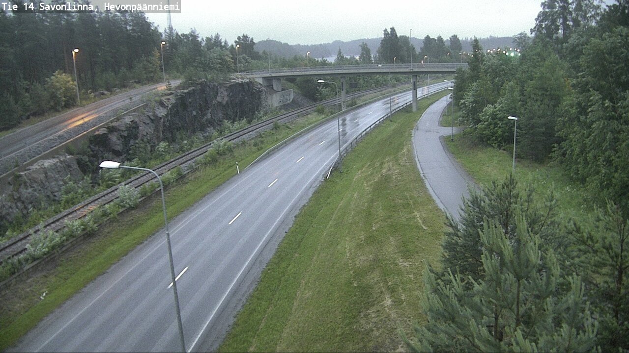 Kelikamerat Kuva Tie 14 Savonlinna, Hevonpäänniemi, Savonlinna, Etelä-Savo