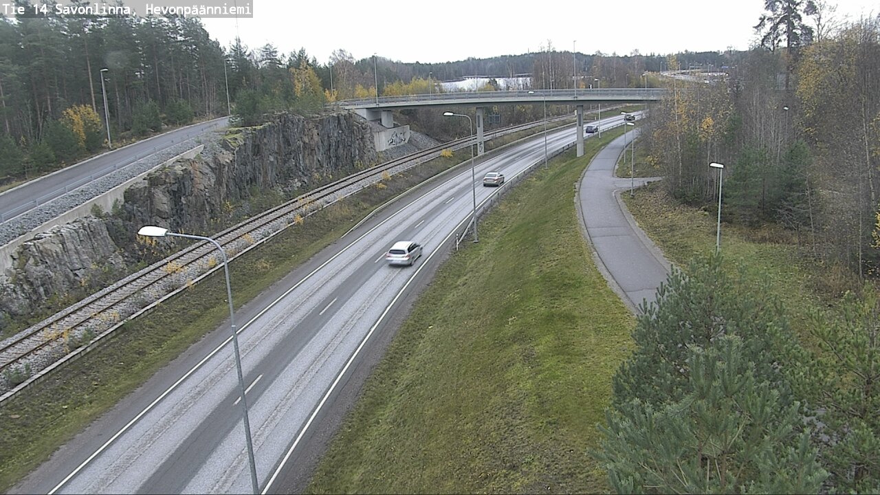 Kelikamerat Kuva Tie 14 Savonlinna, Hevonpäänniemi, Savonlinna, Etelä-Savo