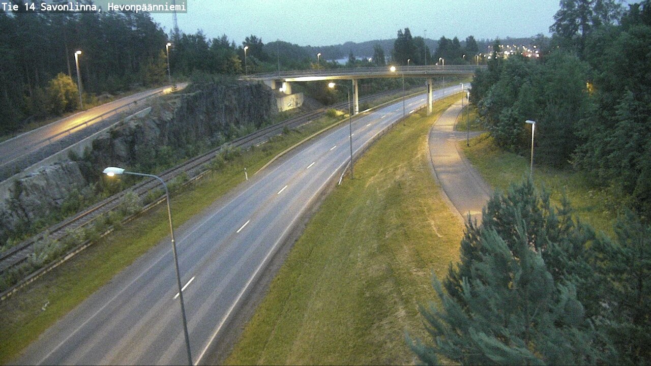 Kelikamerat Kuva Tie 14 Savonlinna, Hevonpäänniemi, Savonlinna, Etelä-Savo