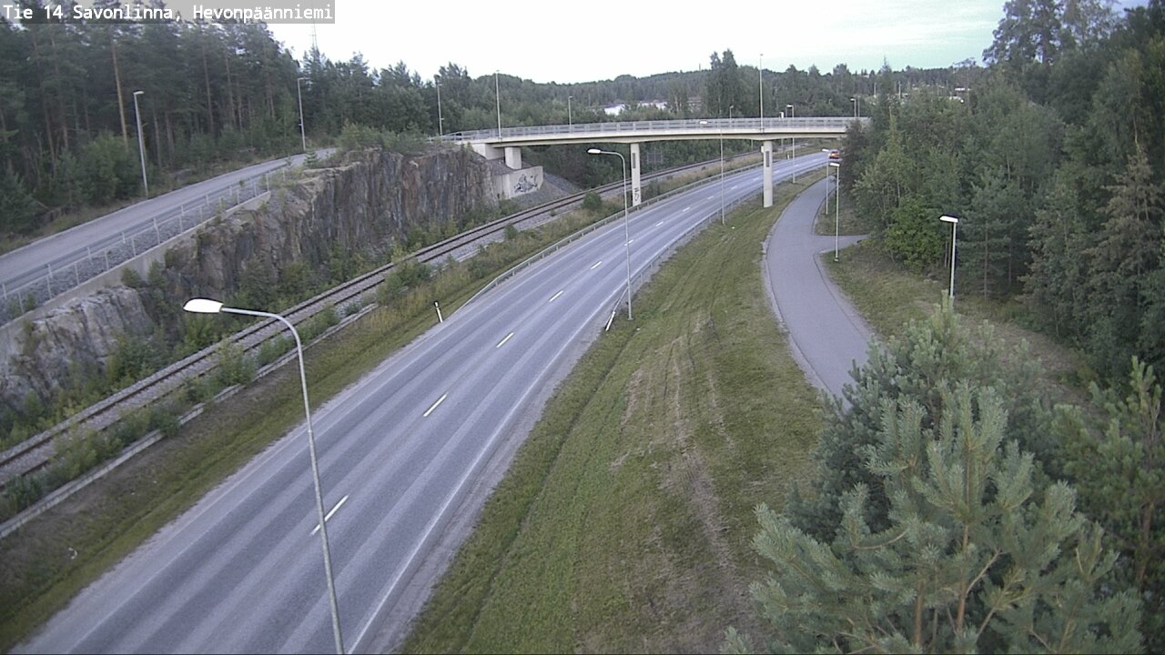 Kelikamerat Kuva Tie 14 Savonlinna, Hevonpäänniemi, Savonlinna, Etelä-Savo