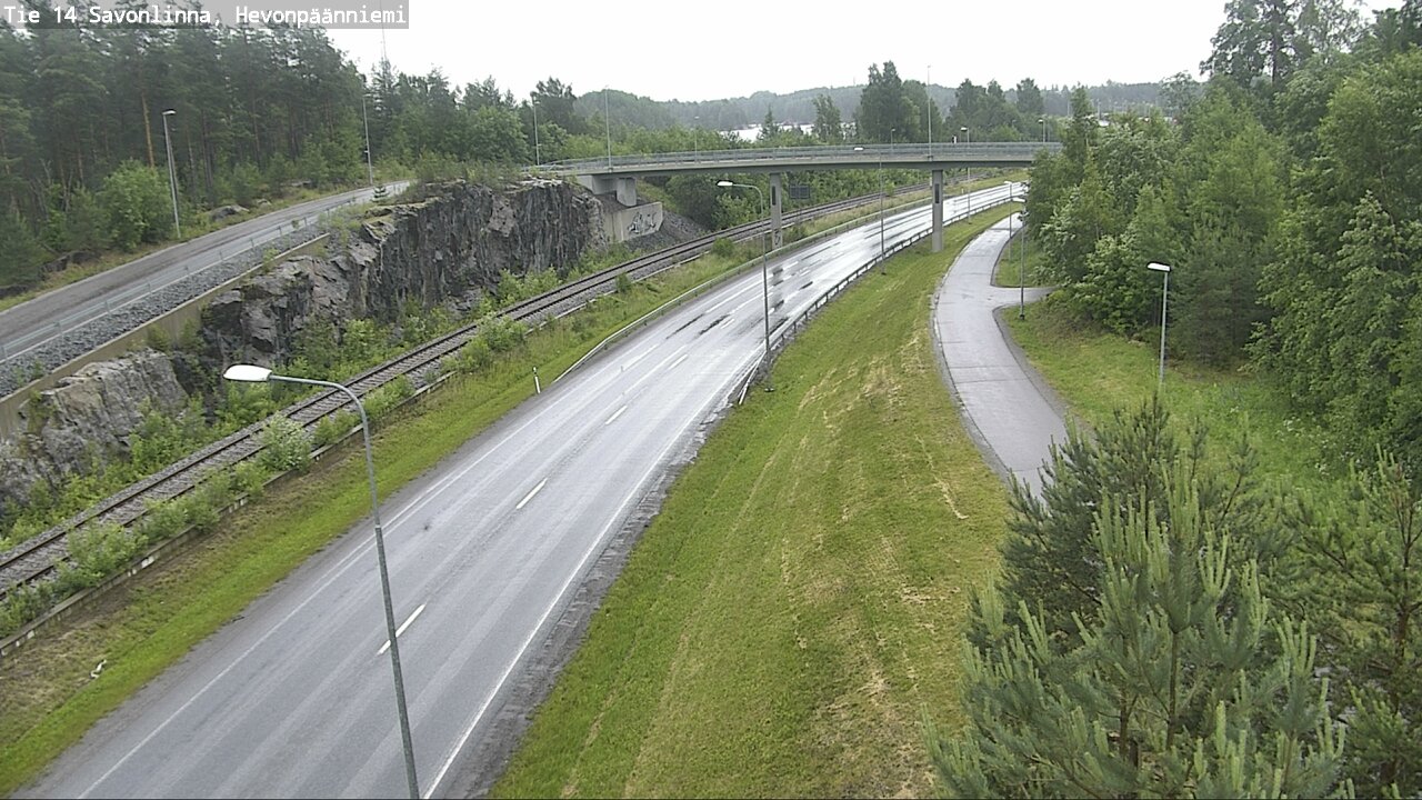 Kelikamerat Kuva Tie 14 Savonlinna, Hevonpäänniemi, Savonlinna, Etelä-Savo