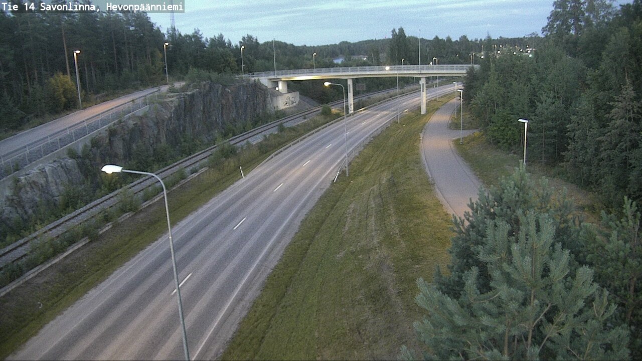 Kelikamerat Kuva Tie 14 Savonlinna, Hevonpäänniemi, Savonlinna, Etelä-Savo