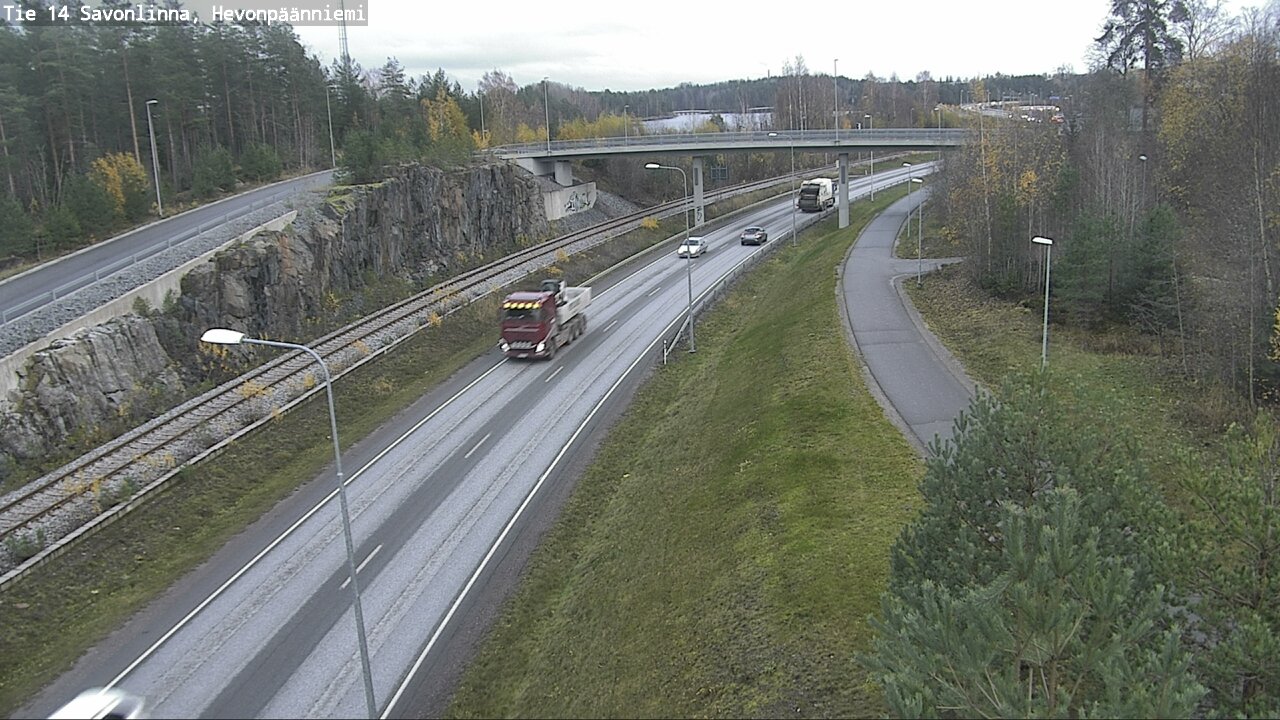 Kelikamerat Kuva Tie 14 Savonlinna, Hevonpäänniemi, Savonlinna, Etelä-Savo