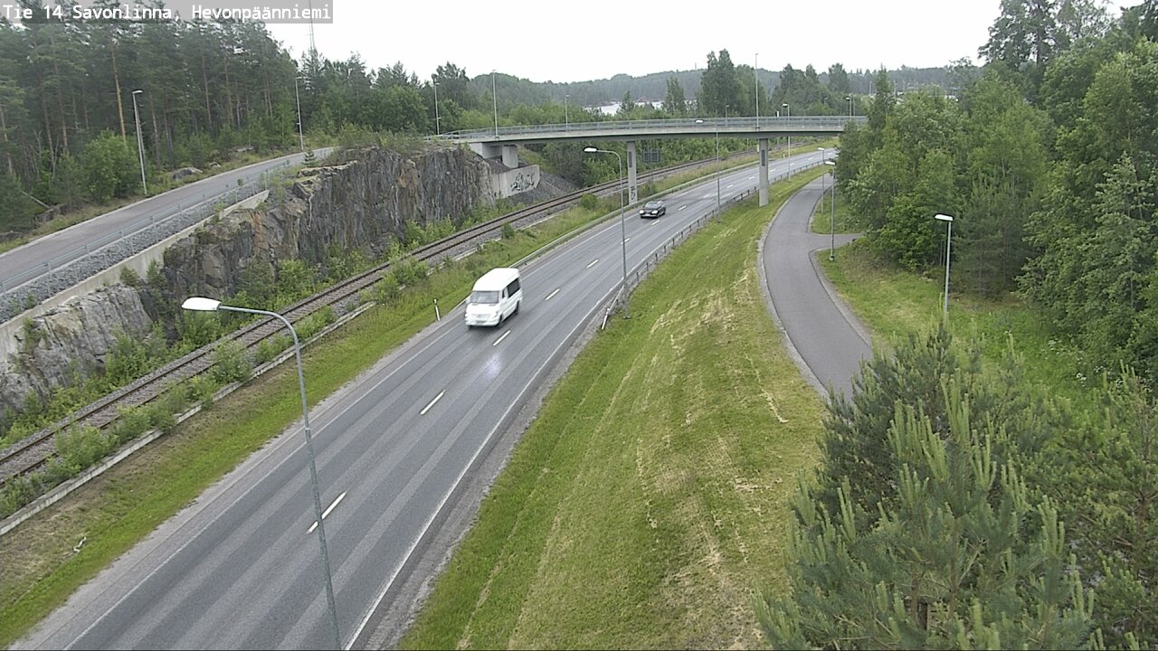Kelikamerat Kuva Tie 14 Savonlinna, Hevonpäänniemi, Savonlinna, Etelä-Savo