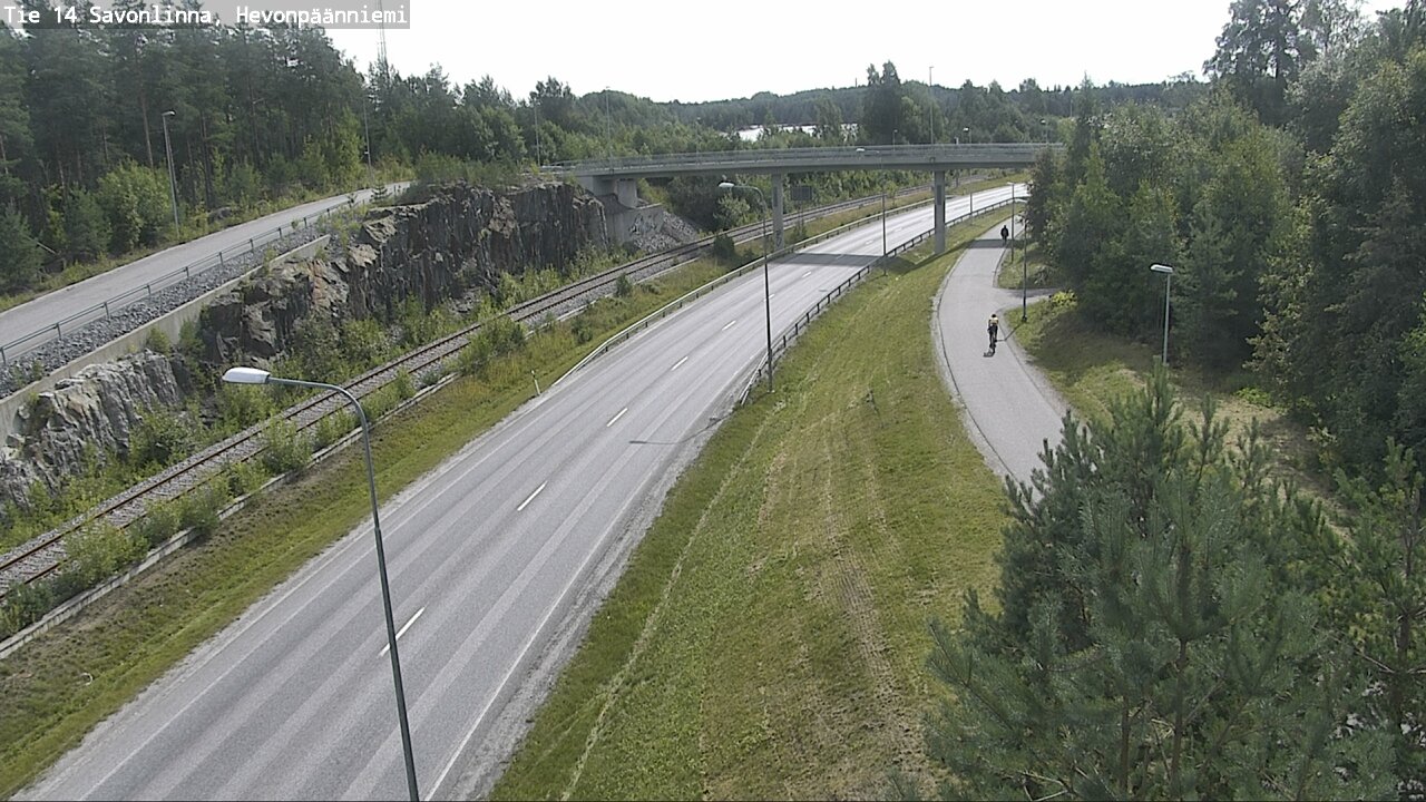 Kelikamerat Kuva Tie 14 Savonlinna, Hevonpäänniemi, Savonlinna, Etelä-Savo