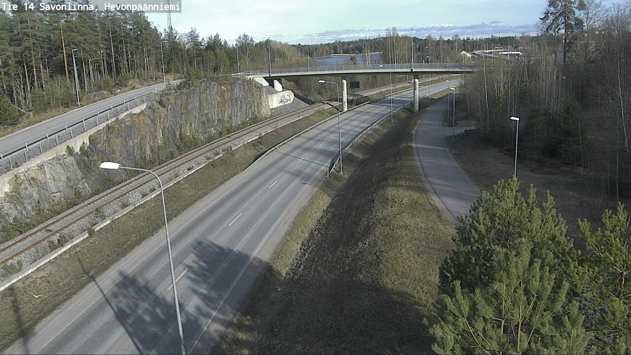 Kelikamerat Kuva Tie 14 Savonlinna, Hevonpäänniemi, Savonlinna, Etelä-Savo