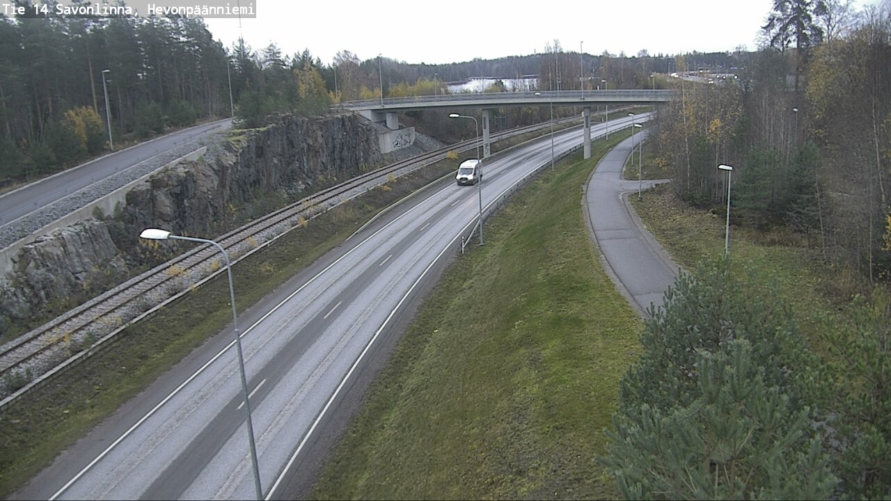 Kelikamerat Kuva Tie 14 Savonlinna, Hevonpäänniemi, Savonlinna, Etelä-Savo