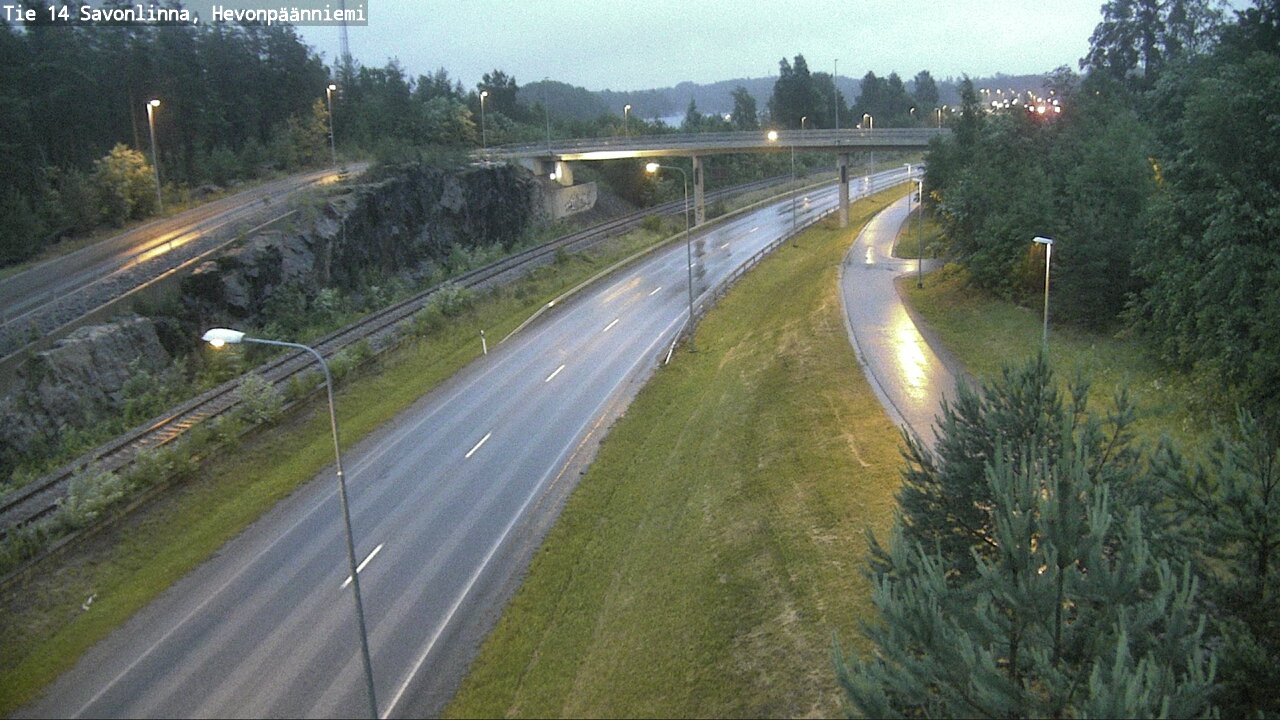Kelikamerat Kuva Tie 14 Savonlinna, Hevonpäänniemi, Savonlinna, Etelä-Savo