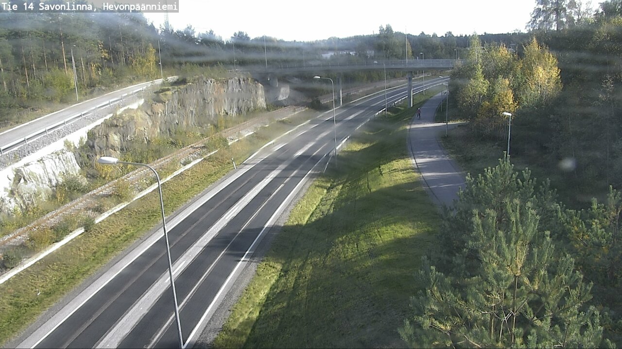 Weather Camera Image Road 14 Savonlinna, Hevonpäänniem, Savonlinna, Etelä-Savo