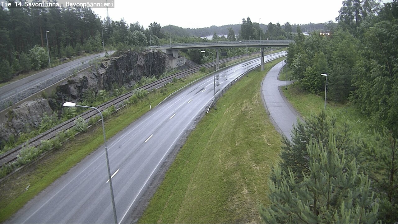 Kelikamerat Kuva Tie 14 Savonlinna, Hevonpäänniemi, Savonlinna, Etelä-Savo