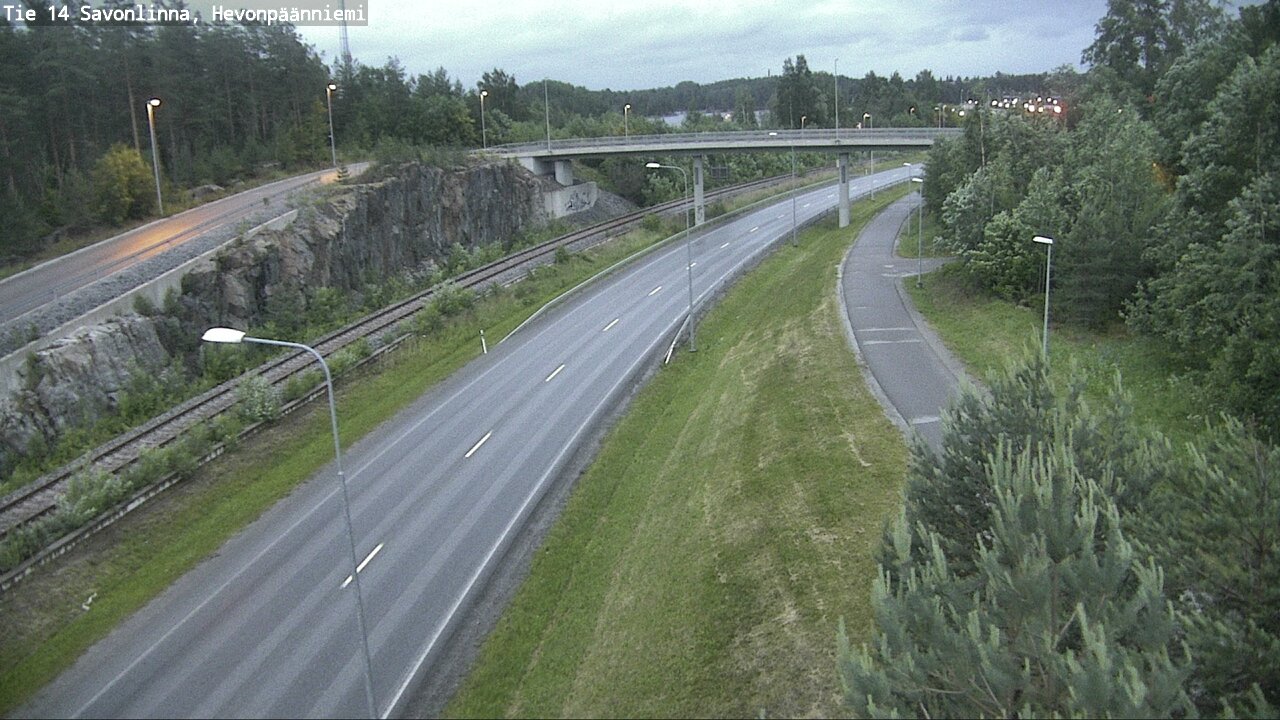 Kelikamerat Kuva Tie 14 Savonlinna, Hevonpäänniemi, Savonlinna, Etelä-Savo