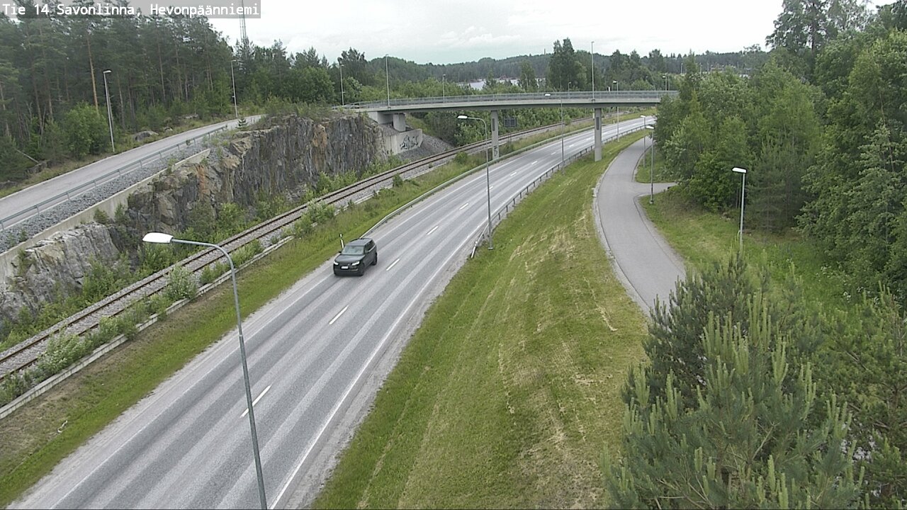 Kelikamerat Kuva Tie 14 Savonlinna, Hevonpäänniemi, Savonlinna, Etelä-Savo