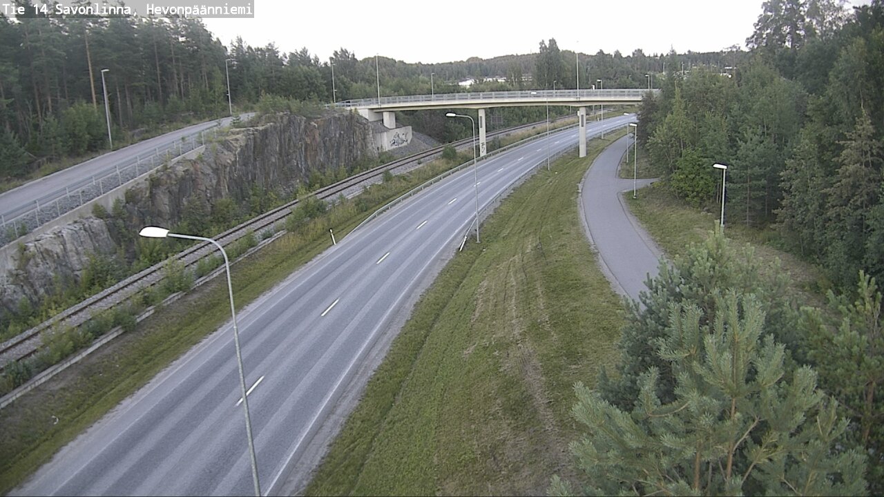 Kelikamerat Kuva Tie 14 Savonlinna, Hevonpäänniemi, Savonlinna, Etelä-Savo