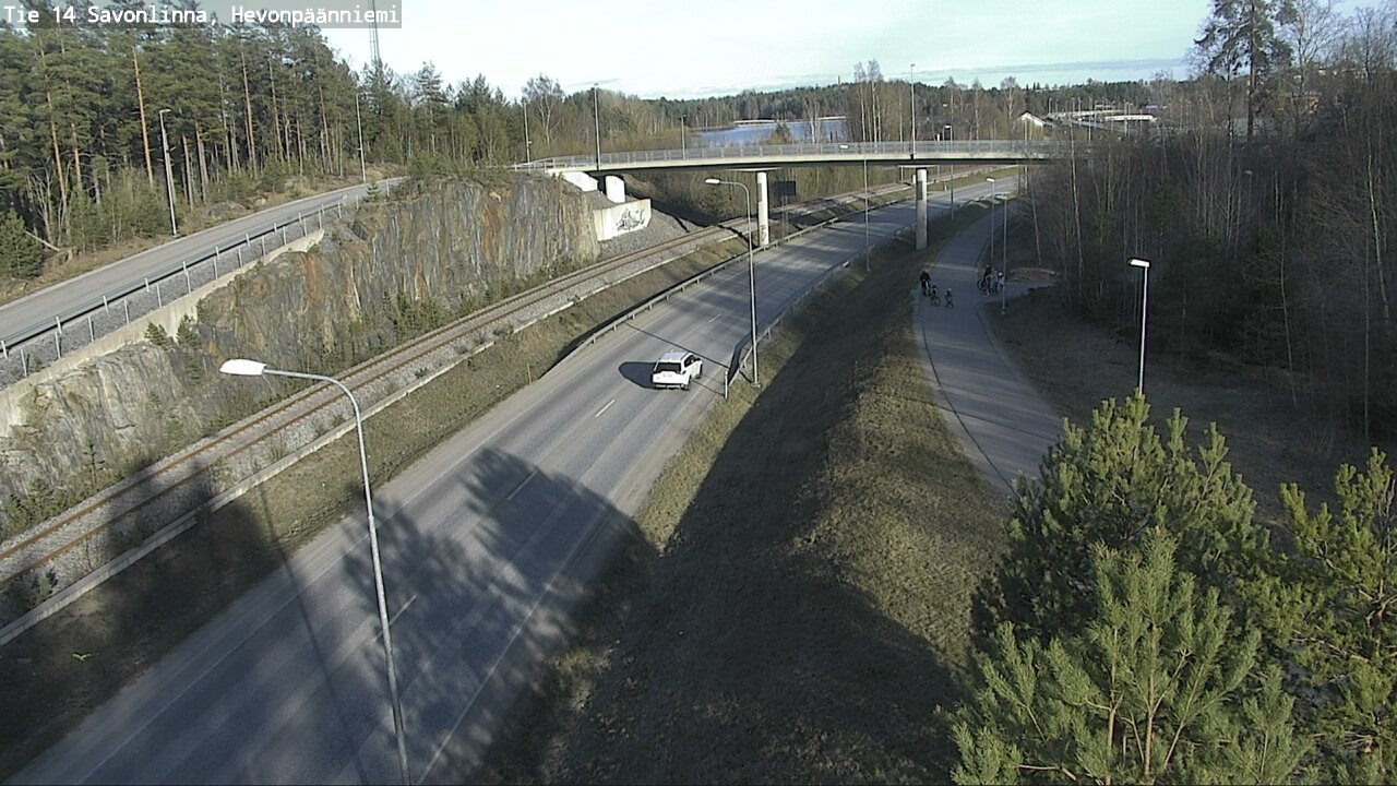 Kelikamerat Kuva Tie 14 Savonlinna, Hevonpäänniemi, Savonlinna, Etelä-Savo