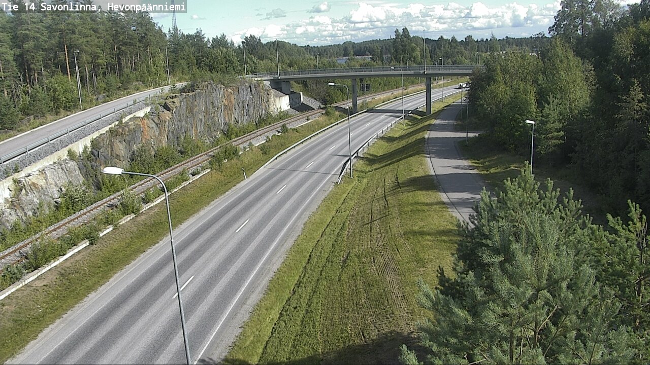 Kelikamerat Kuva Tie 14 Savonlinna, Hevonpäänniemi, Savonlinna, Etelä-Savo