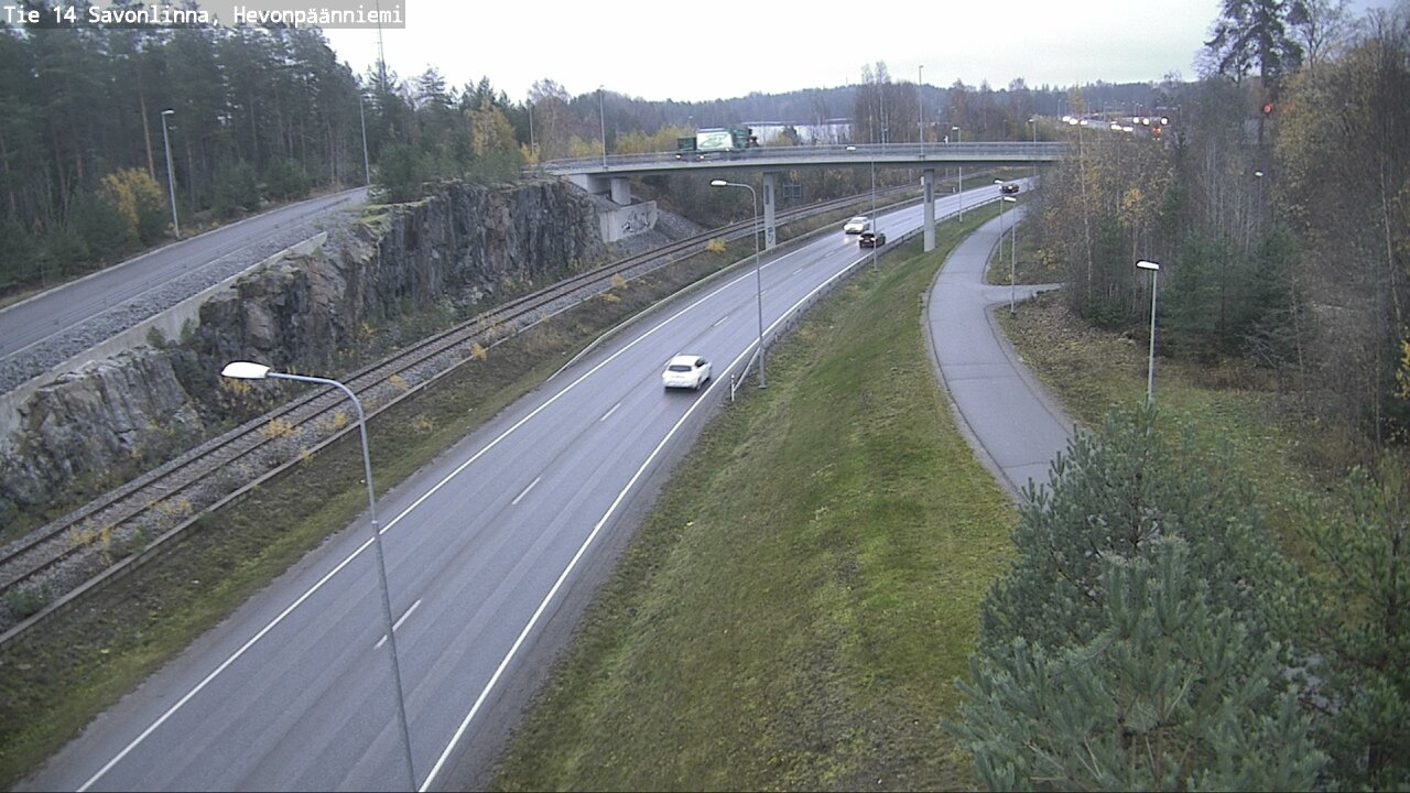 Kelikamerat Kuva Tie 14 Savonlinna, Hevonpäänniemi, Savonlinna, Etelä-Savo