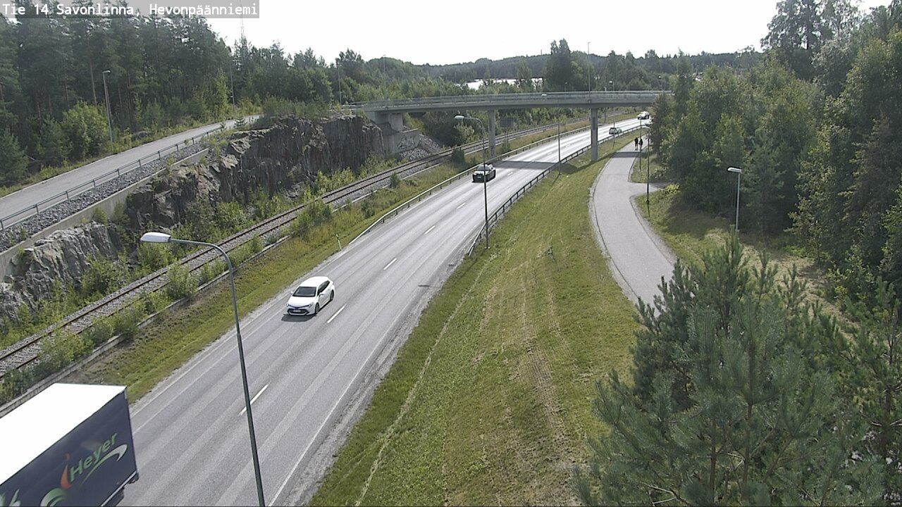 Kelikamerat Kuva Tie 14 Savonlinna, Hevonpäänniemi, Savonlinna, Etelä-Savo
