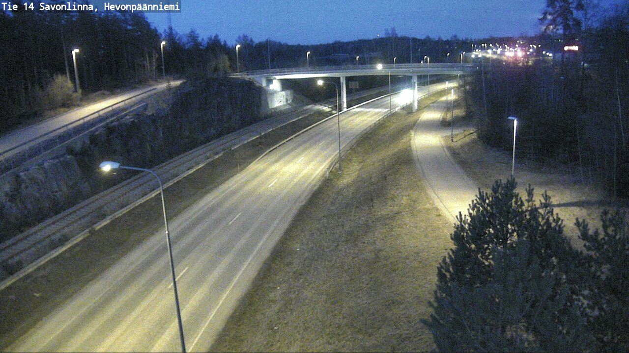 Kelikamerat Kuva Tie 14 Savonlinna, Hevonpäänniemi, Savonlinna, Etelä-Savo