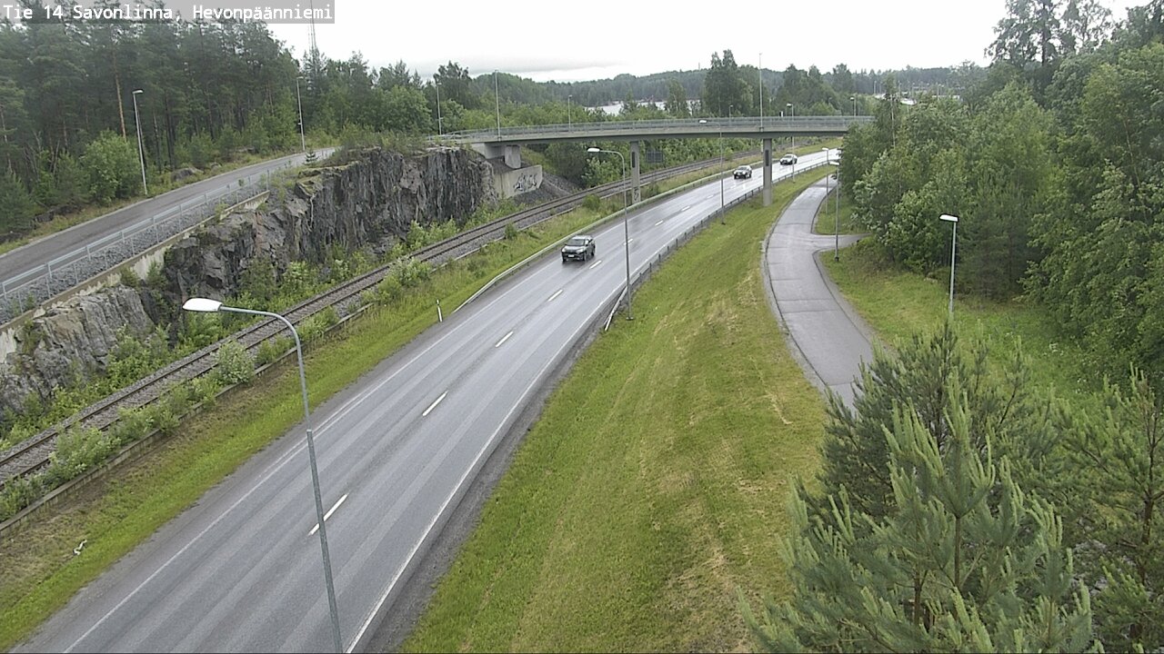 Kelikamerat Kuva Tie 14 Savonlinna, Hevonpäänniemi, Savonlinna, Etelä-Savo