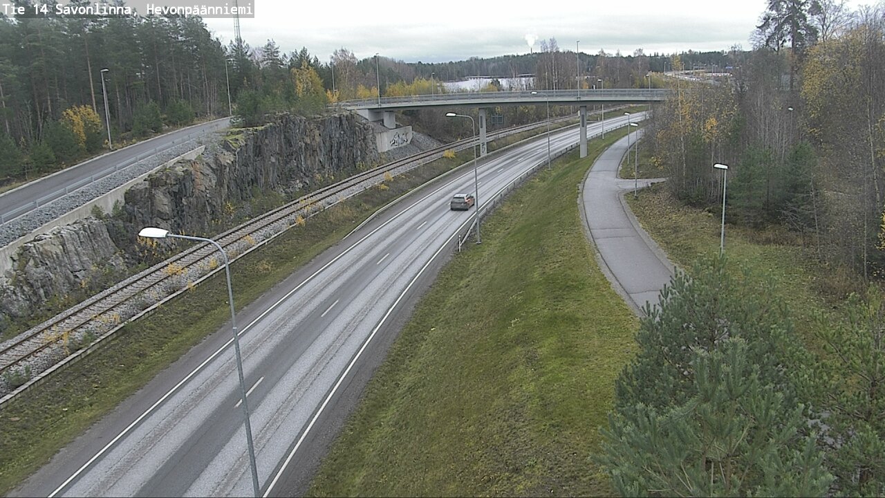 Kelikamerat Kuva Tie 14 Savonlinna, Hevonpäänniemi, Savonlinna, Etelä-Savo