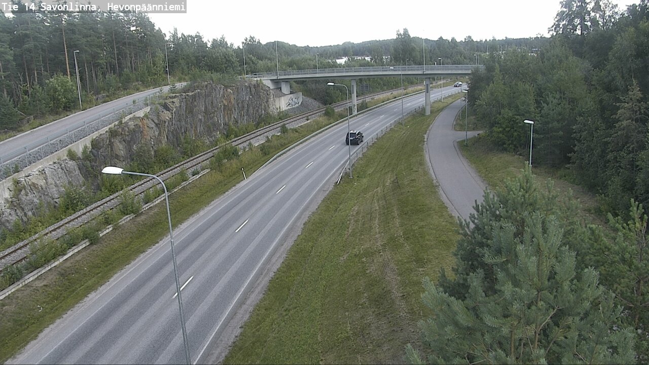 Kelikamerat Kuva Tie 14 Savonlinna, Hevonpäänniemi, Savonlinna, Etelä-Savo