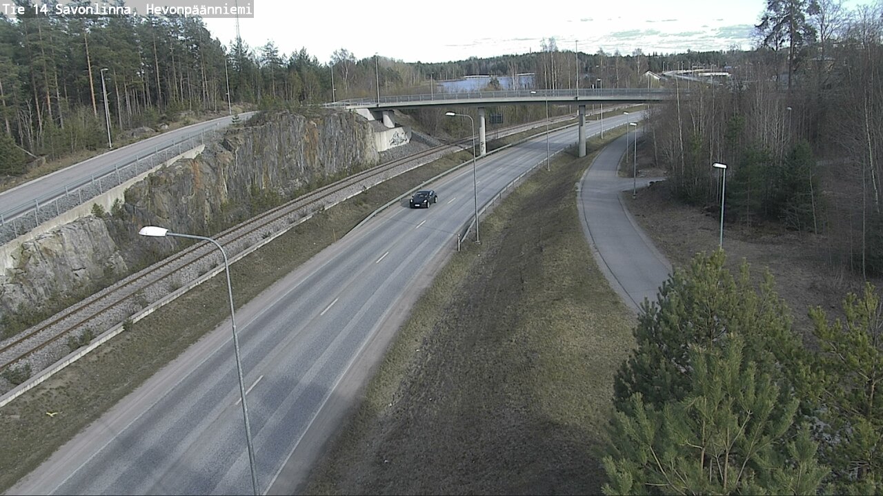 Kelikamerat Kuva Tie 14 Savonlinna, Hevonpäänniemi, Savonlinna, Etelä-Savo