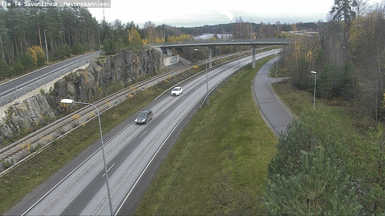 Kelikamerat Kuva Tie 14 Savonlinna, Hevonpäänniemi, Savonlinna, Etelä-Savo