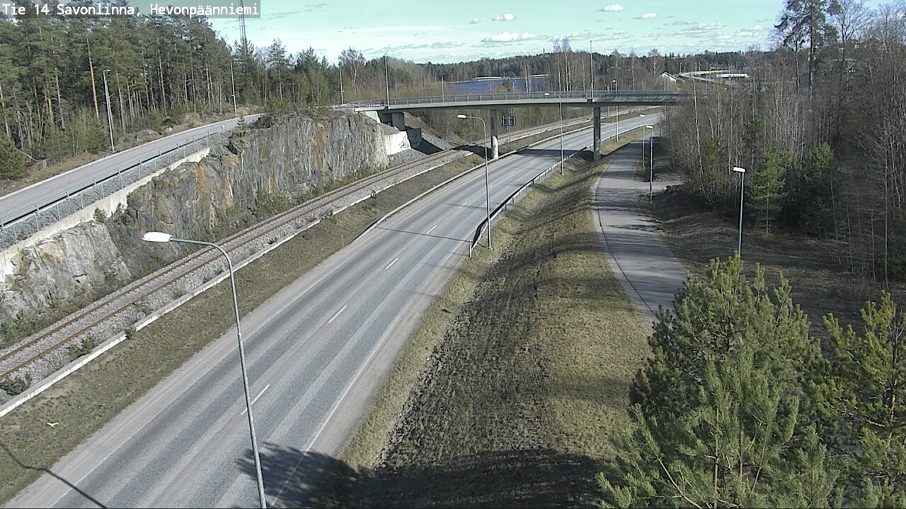 Kelikamerat Kuva Tie 14 Savonlinna, Hevonpäänniemi, Savonlinna, Etelä-Savo