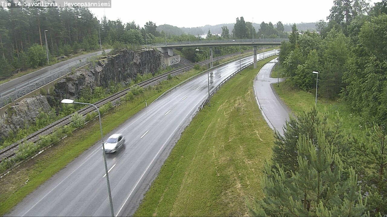 Kelikamerat Kuva Tie 14 Savonlinna, Hevonpäänniemi, Savonlinna, Etelä-Savo