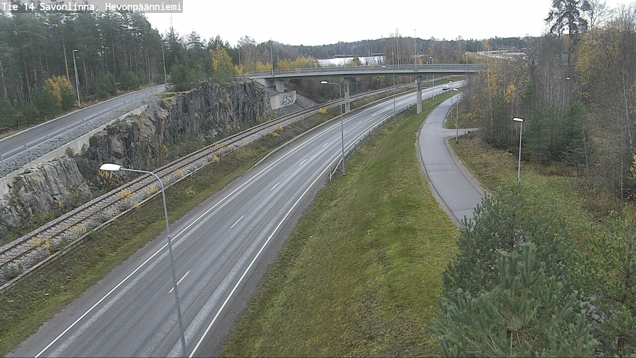 Kelikamerat Kuva Tie 14 Savonlinna, Hevonpäänniemi, Savonlinna, Etelä-Savo