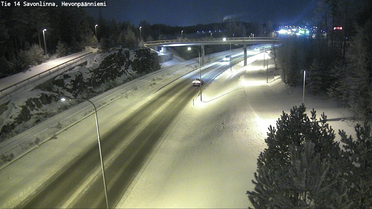 Kelikamerat Kuva Tie 14 Savonlinna, Hevonpäänniemi, Savonlinna, Etelä-Savo