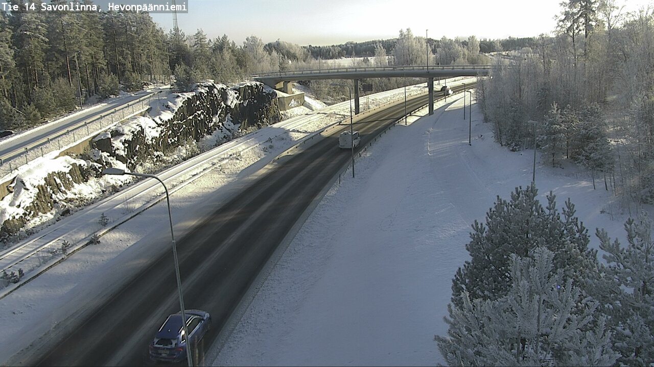 Kelikamerat Kuva Tie 14 Savonlinna, Hevonpäänniemi, Savonlinna, Etelä-Savo