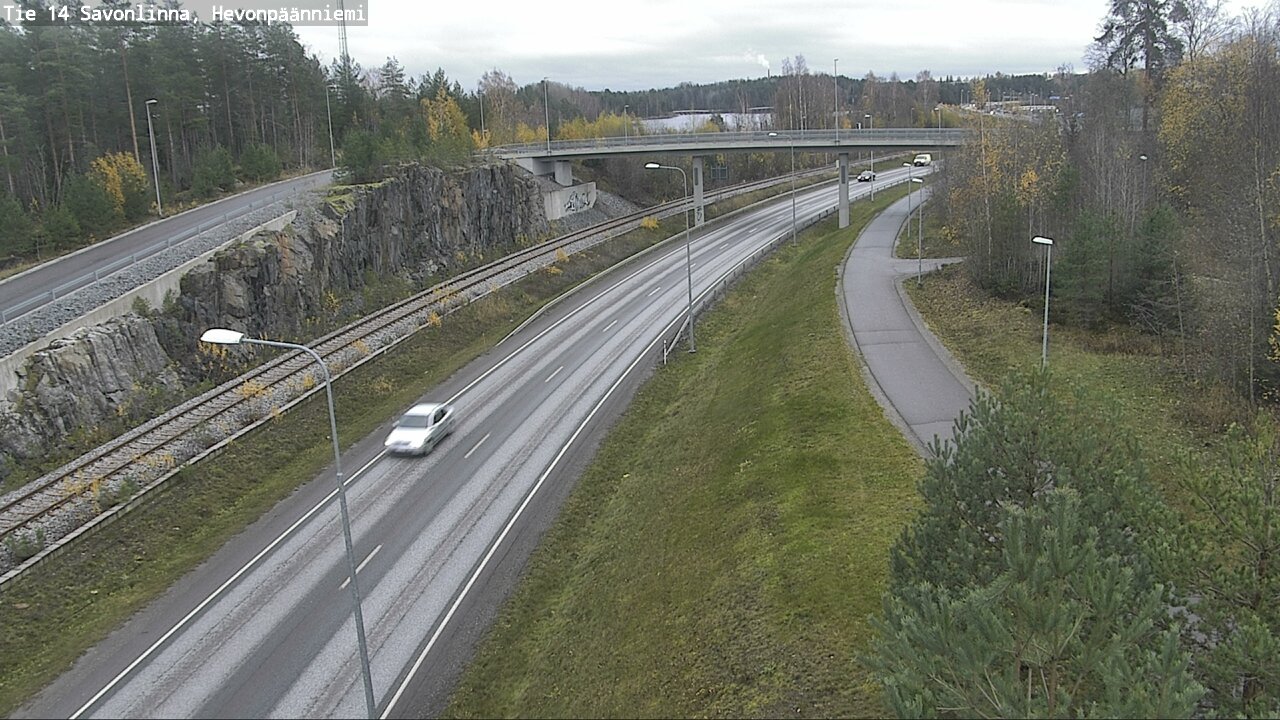 Kelikamerat Kuva Tie 14 Savonlinna, Hevonpäänniemi, Savonlinna, Etelä-Savo