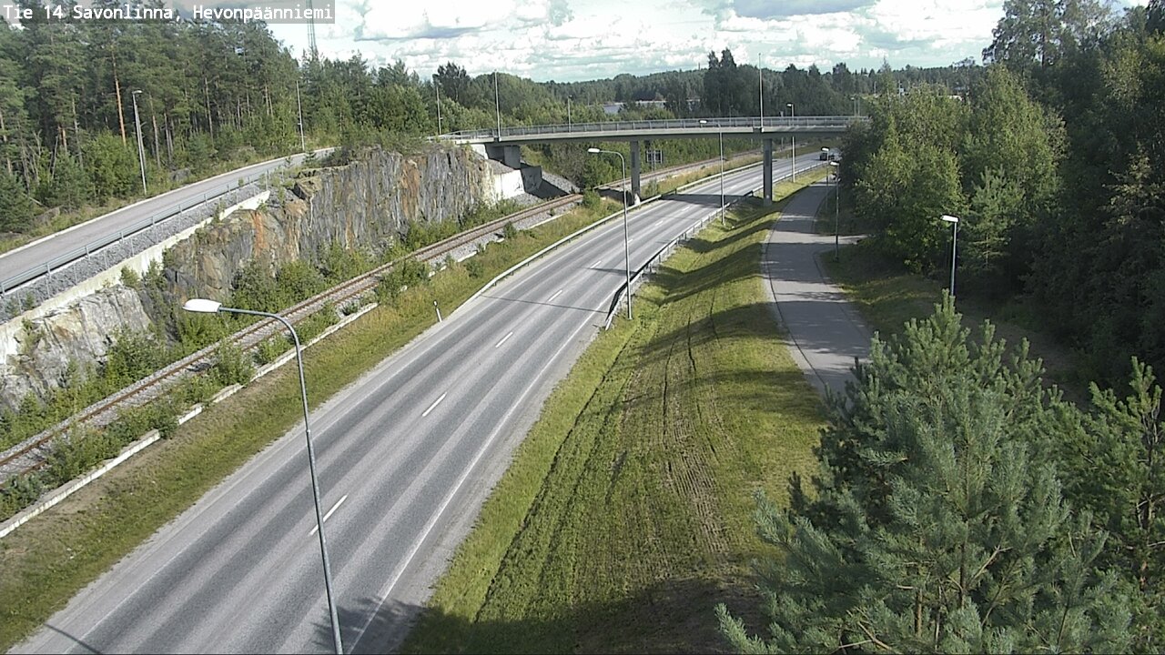 Kelikamerat Kuva Tie 14 Savonlinna, Hevonpäänniemi, Savonlinna, Etelä-Savo