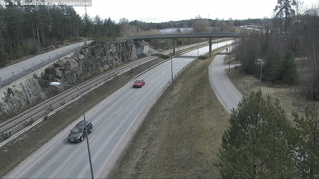 Kelikamerat Kuva Tie 14 Savonlinna, Hevonpäänniemi, Savonlinna, Etelä-Savo